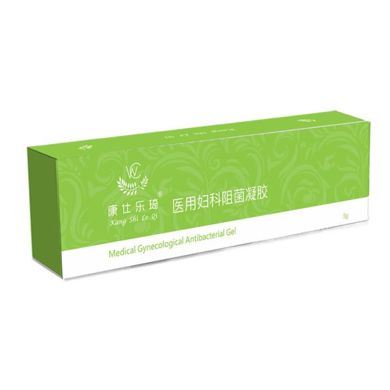 Medical gynecological bacteria blocking gel